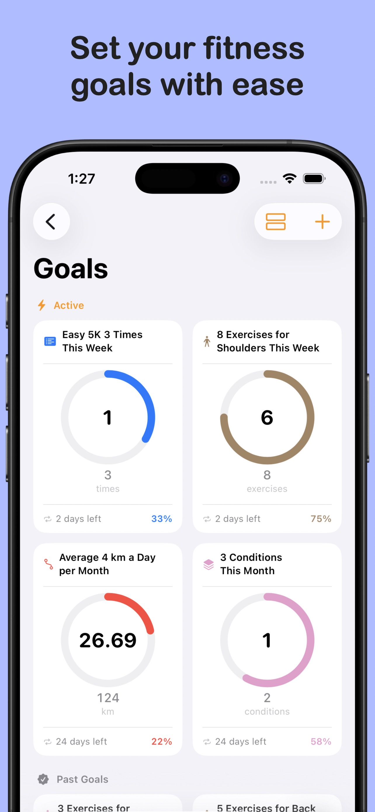Set goals