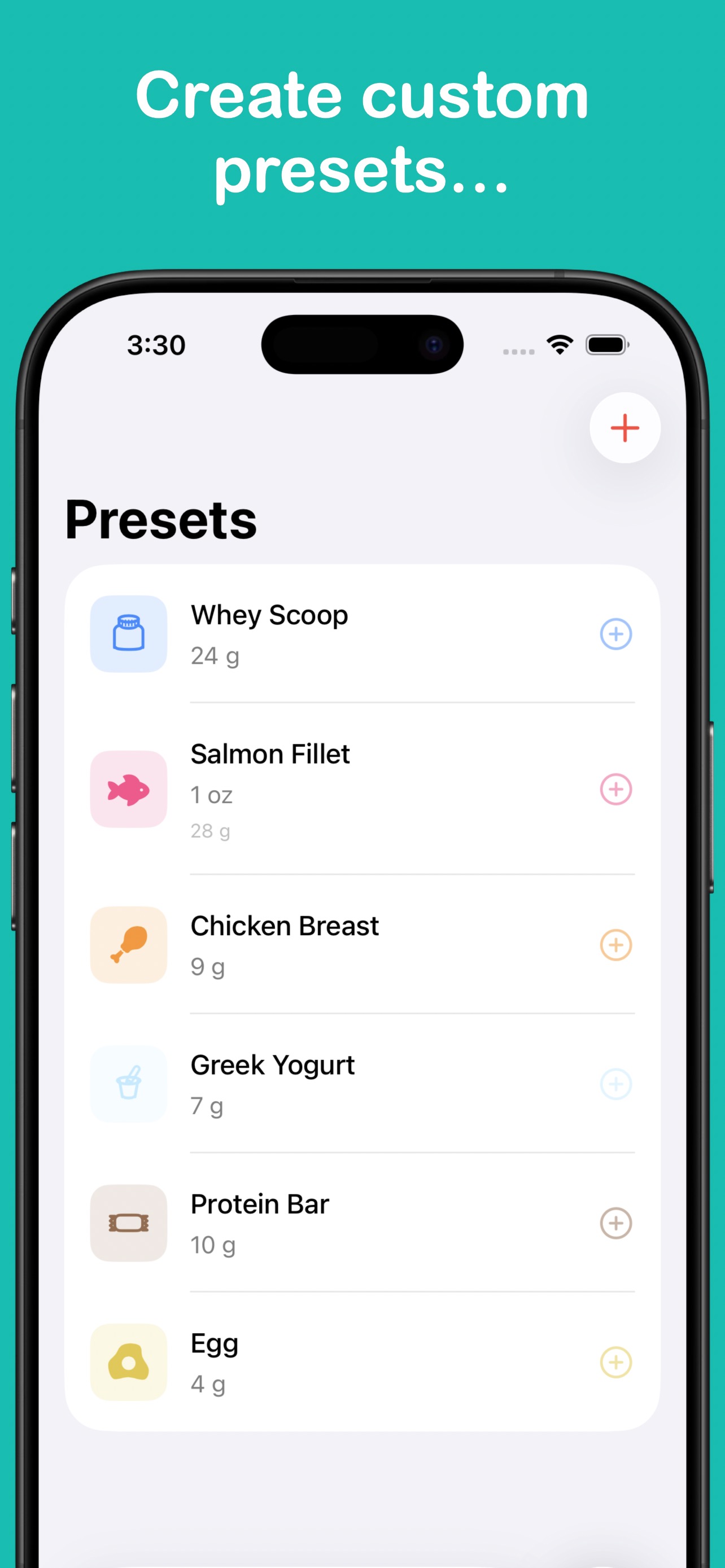Create presets